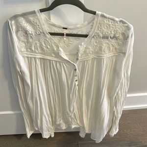Free People Lace Top